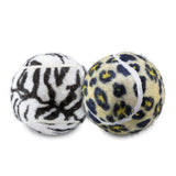 Catnip Balls Cat Toy, 1.5", 2-Pack - Jungle Prints