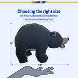 Forest Friends Canvas Plush Squeaky Dog Toy size guide