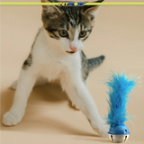 Jingle Fluff Cat Toy