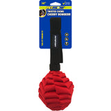 Twisted Chews Heavy-Duty Webbing Tug Dog Toy - Cherry Bomberr 14"