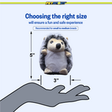 Hedgie Plush Squeaky Dog Toy