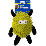 Mop Monster Plush Squeaky Dog Toy, 9"