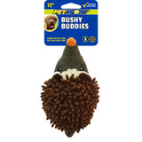Bushy Buddies Plush Squeaky Dog Toy, 12"