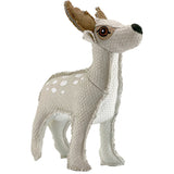 Hemp Canvas Plush Squeaky Dog Toy - Deer 10"