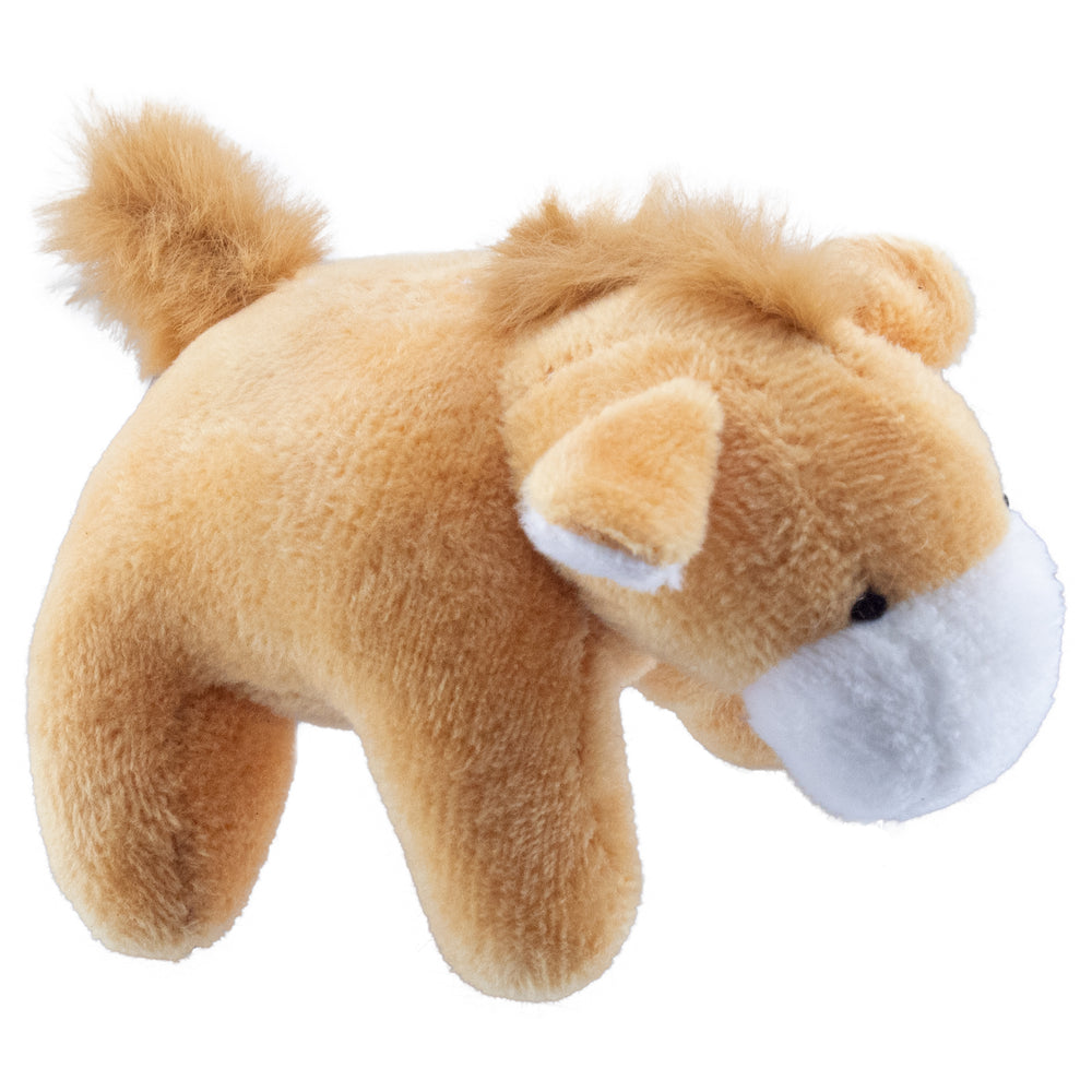 Tiny Tots Small Plush Squeaky Dog Toy - Henry Horse