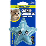 Catnip Crinkles Cat Toy - Super Star