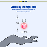 Bling Bling Blinker Rechargeable LED Safety Light size guide