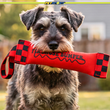 Firehose Canvas Fetch Bumper Dog Toy