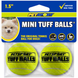 Tuff Ball Dog Tennis Ball - Classic / Mini 1.5" (2-Pack)
