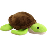 Tiny Tots Small Plush Squeaky Dog Toy - Tina Turtle
