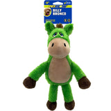 Plush Farm Animal Squeaky Dog Toy - Billy Bronco 12"