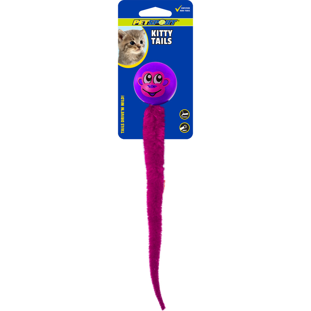 Kitty Tails Cat Toy, 8"