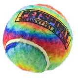 Squeaky Dog Tennis Balls - Tie Dye / Giant 4" (1 Ball)
