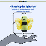 Catnip Crinkles Cat Toy size guide - Bumble Bee