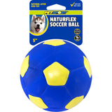 Naturflex Natural Rubber Latex Sports Ball Dog Toy - Soccer Ball / 5"