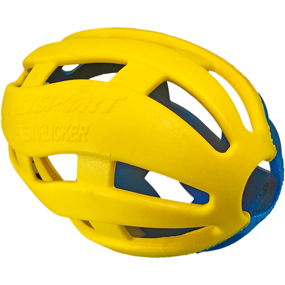 Flea Flicker Football Treat Dispensing Dog Toy, 7.75"