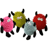 Mop Monster Plush Squeaky Dog Toy, 9"