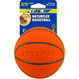 Naturflex Natural Rubber Latex Sports Ball Dog Toy - Basketball / 3"