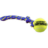 Fling Thing Cotton Rope Dog Toy with Tuff Ball - Giant 14" Rope with 4" Ball