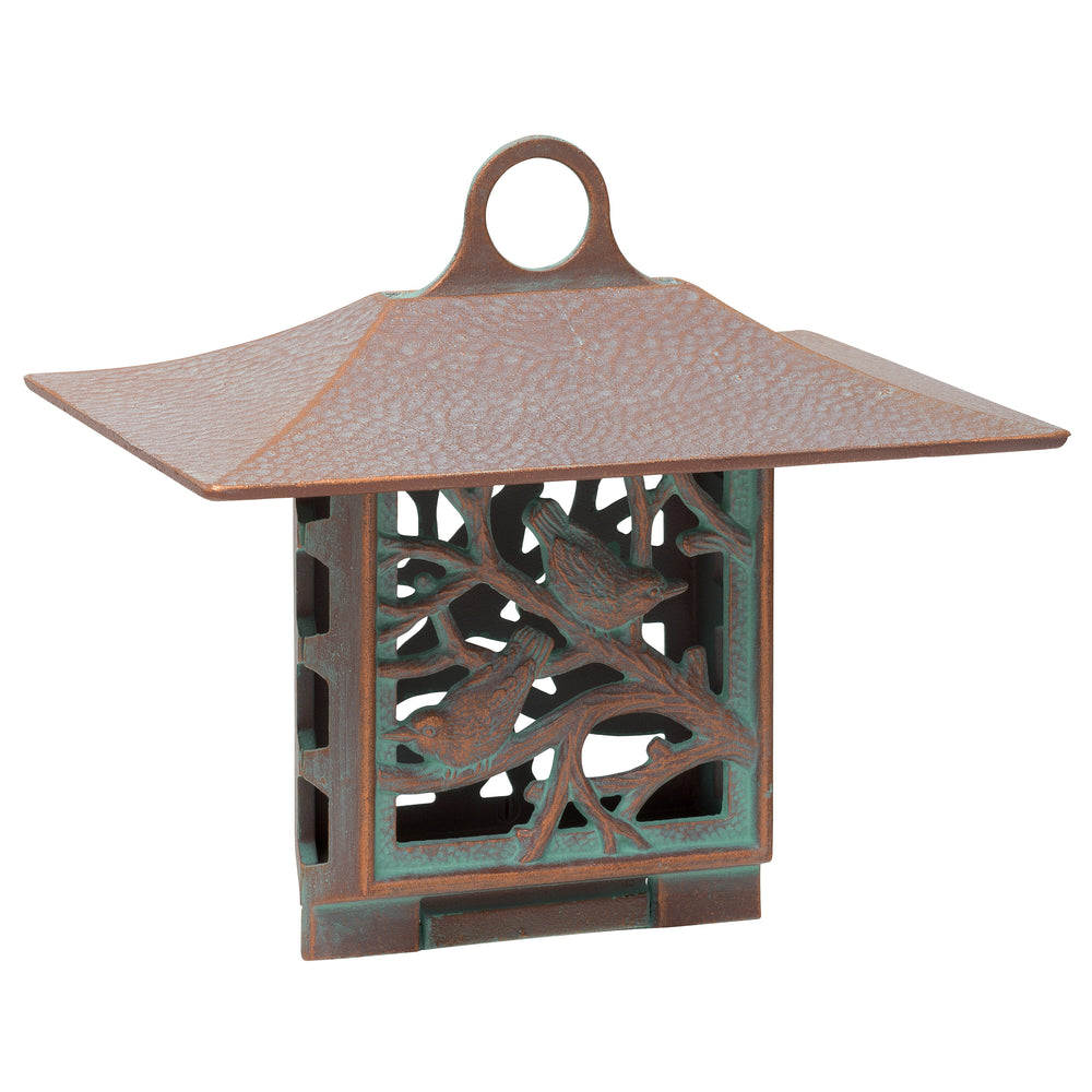 Whitehall Nuthatch Suet Feeder, Copper Verdigris