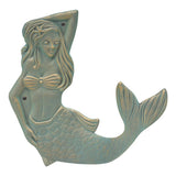 Whitehall Mermaid Towel Hook (right) - lifestyle