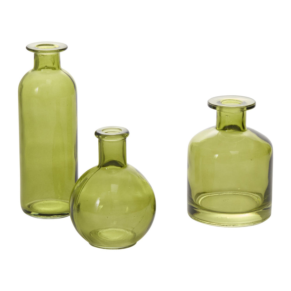 Carlotta Glass Bud Vases (Set of 3) By Accent Decor