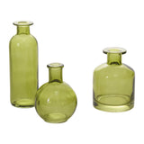 Carlotta Glass Bud Vases (Set of 3) By Accent Decor