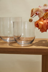 Fat Glass Vases By Accent Decor