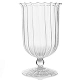 April Glass Vases By Accent Decor - 4.5" x 7.5" / Clear