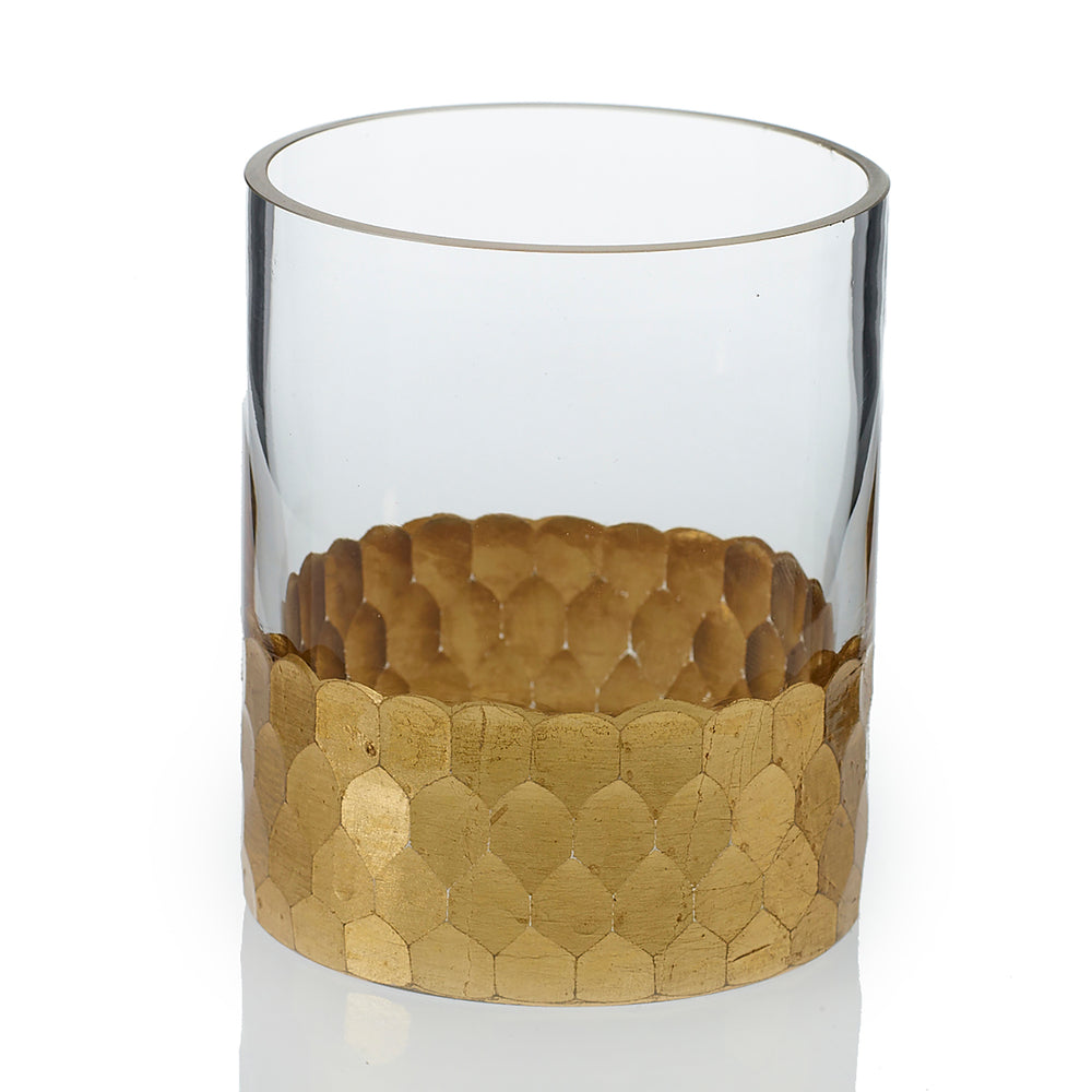 Elsa Cylinder Glass Vases By Accent Decor - 3.25" x 4"