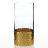 Elsa Cylinder Glass Vases By Accent Decor - 3.75" x 8"