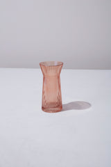 Lyrical Ribbed Glass Vase By Accent Decor