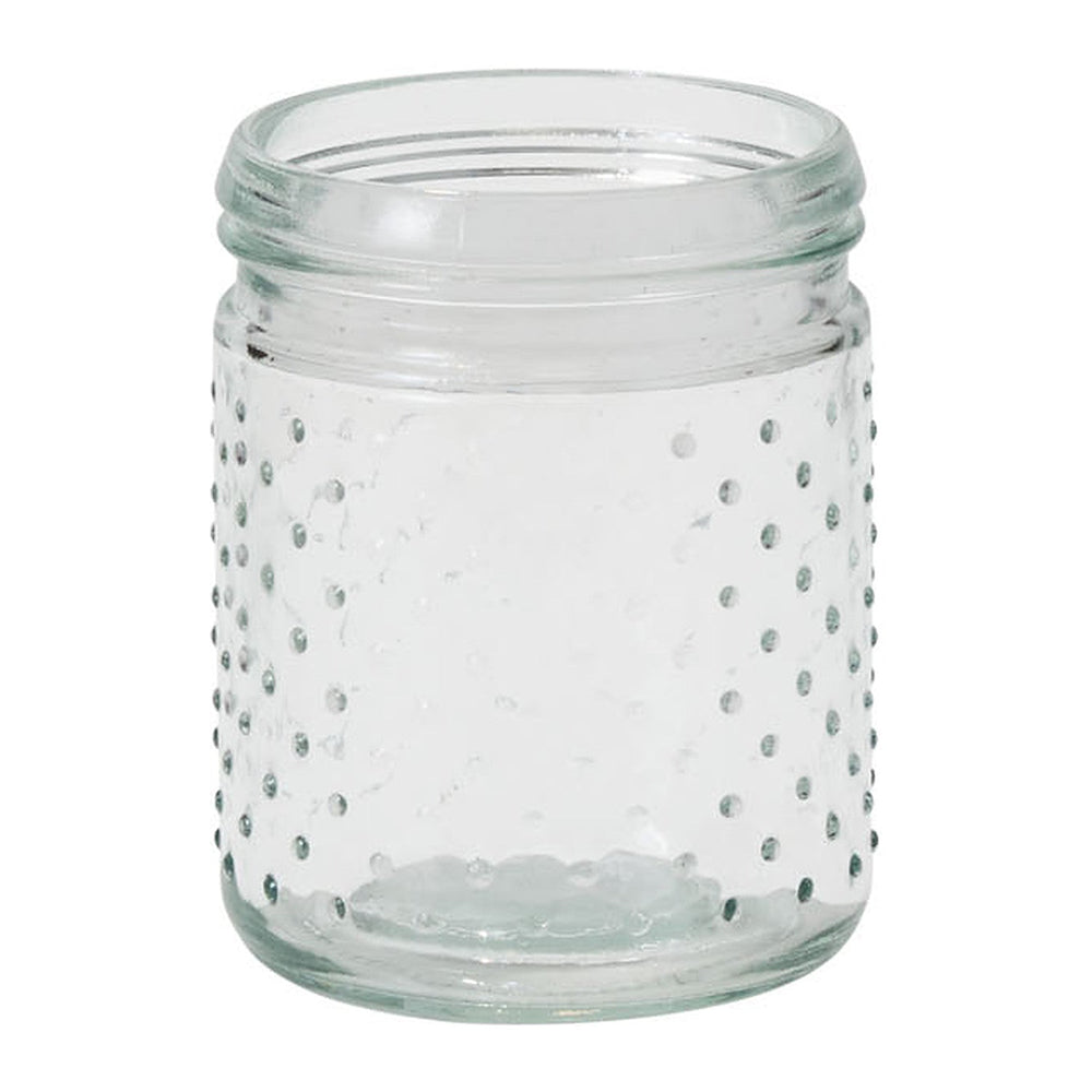 Hobnail Glass Decorative Jars By Accent Decor