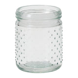 Hobnail Glass Decorative Jars By Accent Decor