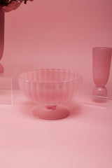 Kyandi Ribbed Glass Compotes By Accent Decor