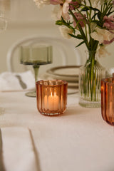 Tanger Ribbed Textured Votive Candleholders By Accent Decor