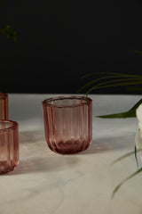 Tanger Ribbed Textured Votive Candleholders By Accent Decor
