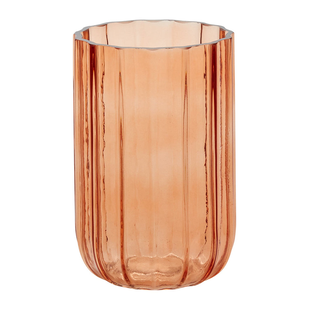 Tanger Ribbed Glass Vases By Accent Decor