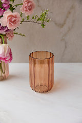 Tanger Ribbed Glass Vases By Accent Decor