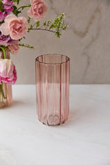 Tanger Ribbed Glass Vases By Accent Decor