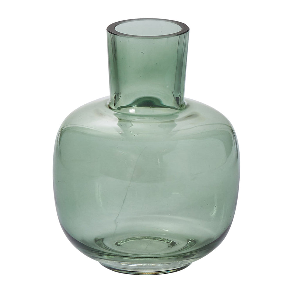 Hana Green Glass Propagation & Flower Vases By Accent Decor