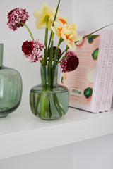 Hana Green Glass Propagation & Flower Vases By Accent Decor - 3.5" x 5" - Image 3