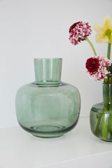 Hana Green Glass Propagation & Flower Vases By Accent Decor - 6" x 7.25" - Image 7