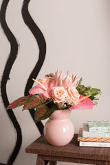 Glenna Glass Vase By Accent Decor