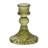 Gillian Glass Candleholders By Accent Decor