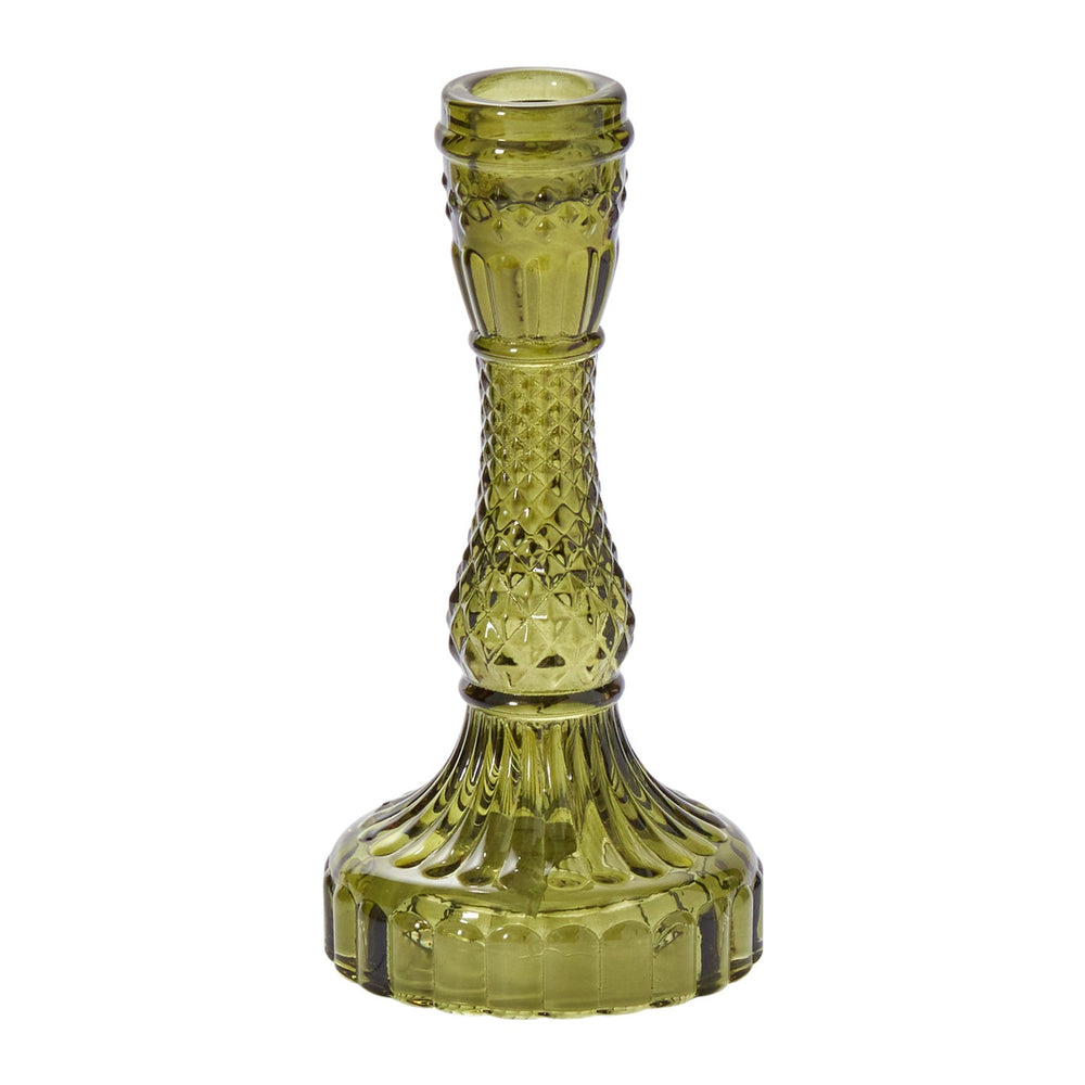 Gillian Glass Candleholders By Accent Decor