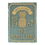 Whitehall Antebellum Welcome Anniversary Personalized Plaque - Bronze Verdigris