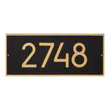 Whitehall Products Hartford Modern Personalized Address Plaque