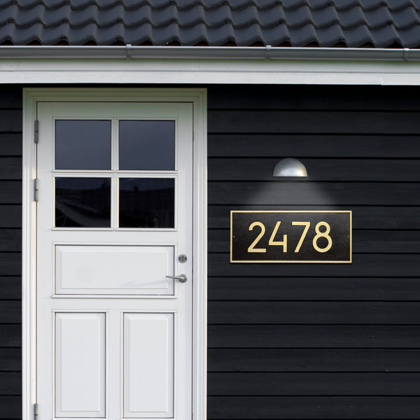 Whitehall Products Whitehall Products Hartford Modern Personalized Address Plaque