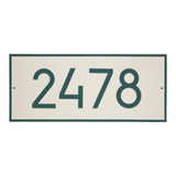 Whitehall Products Hartford Modern Personalized Address Plaque